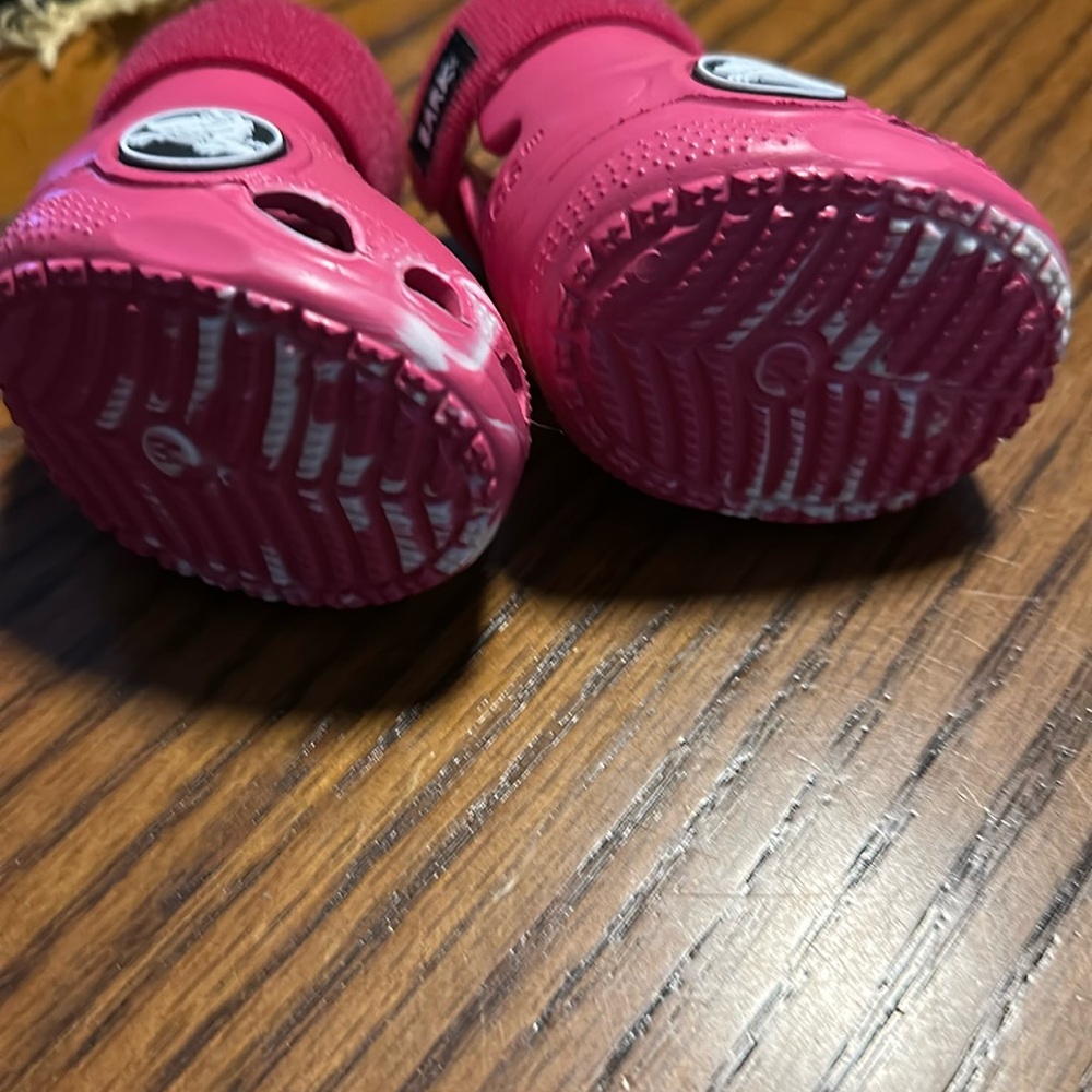 Medium Dog Pink Crocs Shoes 
NWB